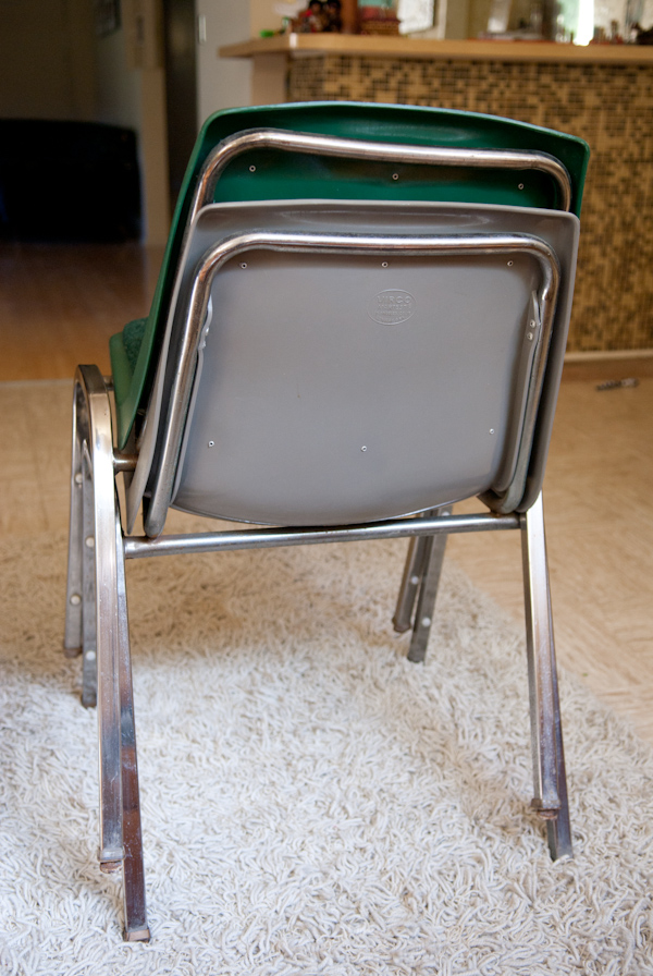 heygreenie VIRCO vintage chairs * SOLD