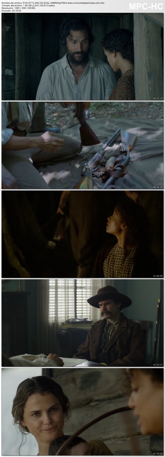 Capturas de la película.