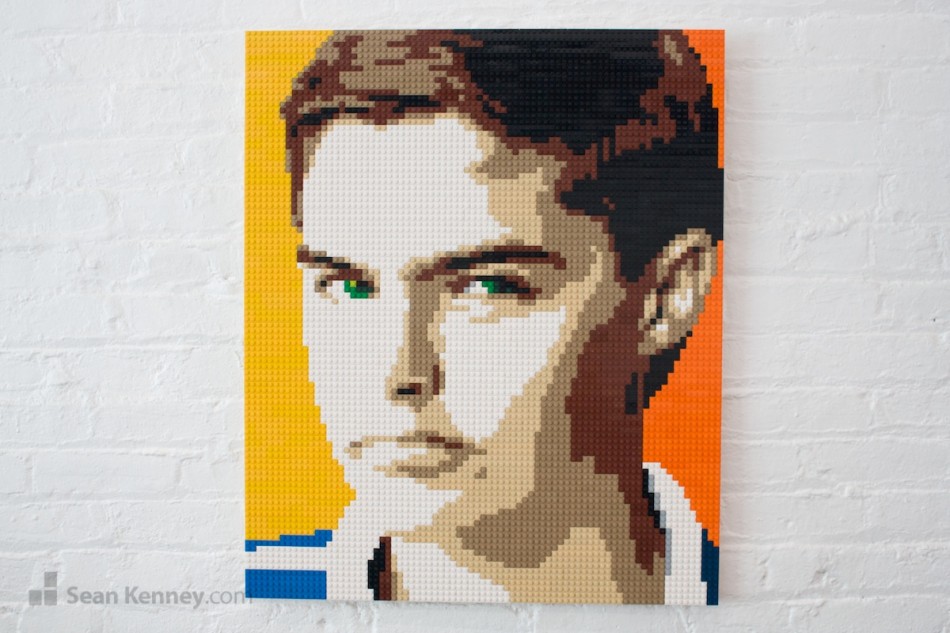 ART INSPIRATION - ART WITH LEGO BRICKS BY SEAN KENNEY