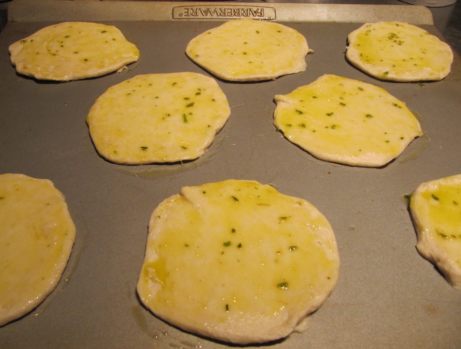 Mama Ozzy's Table Miniature Potato and Taleggio Cheese Pizzas with