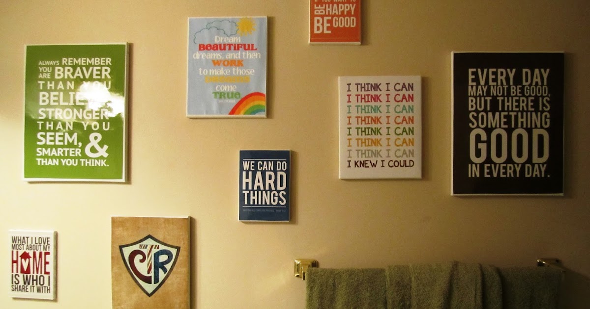 T's Simple Creations Quote Wall