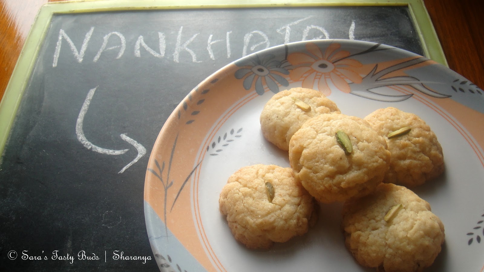 SARA'S TASTY BUDS Nankhatai / Ghee Biscuit / Indian cookies