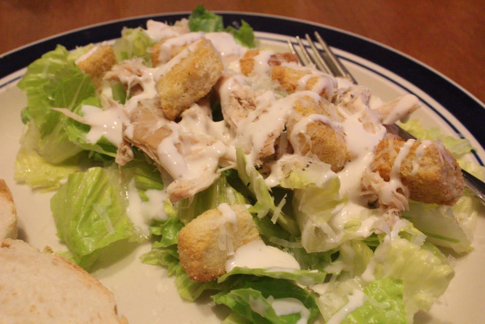 Near to Nothing: Chicken Caesar Salad
