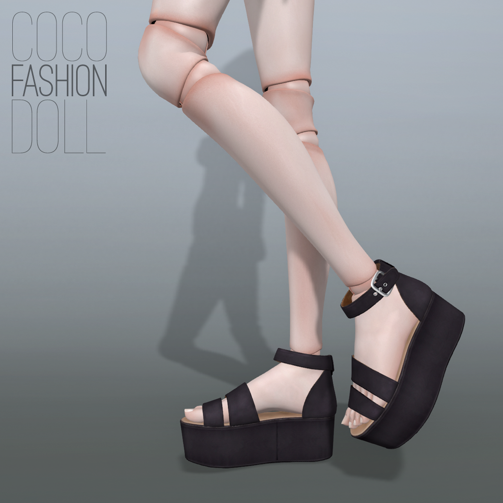 platform sandals with socks