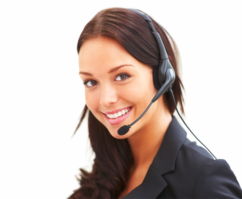 answering services call center and customer service call center operator