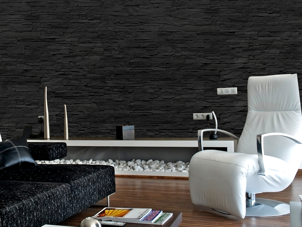 Decoracion Actual de moda: Paredes pintadas con el color negro