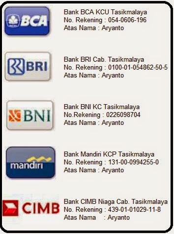 Pembayaran Bank Hanya melalui