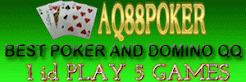 AQ88POKER.COM Bandar Poker & Domino qq Online Terpercaya