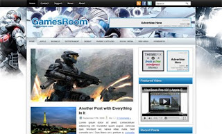 GamesRoom WordPress Theme