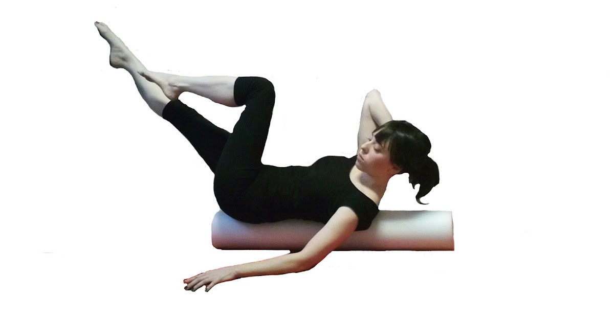 Exercise of the Day Day 183 Bent Leg Criss Cross Spine on Foam Roller
