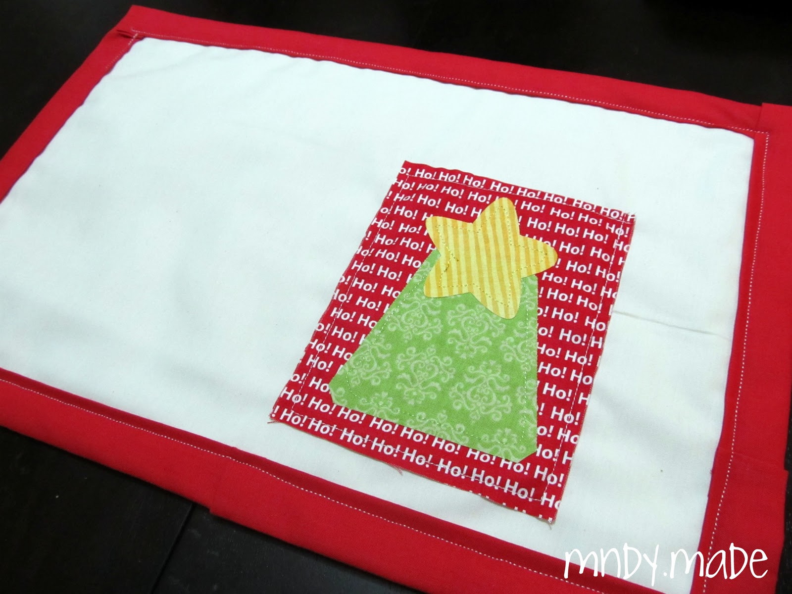 mndy.made Christmas Placemats