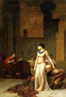 Gérôme, Jean-Léon - Cleopatra y Caesar, 1866