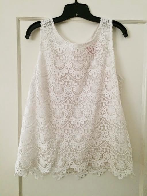 Lilly Pulitzer for Target Women's Crochet Tank Top - White