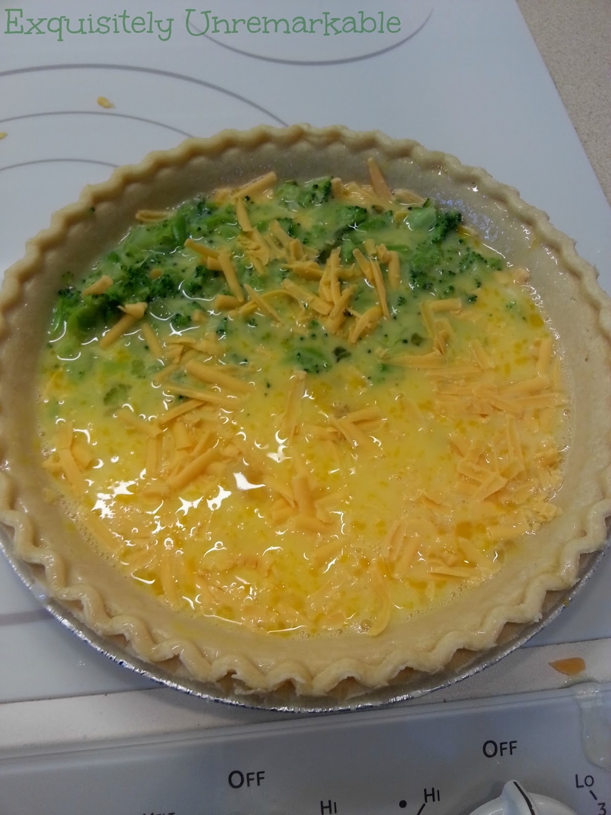 Easy Recipe Super Quick Quiche Exquisitely Unremarkable