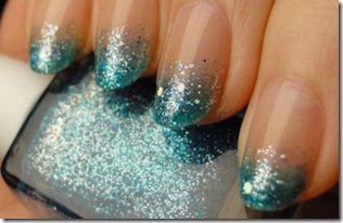 Uñas Degrade Uñas con esmalte degrade