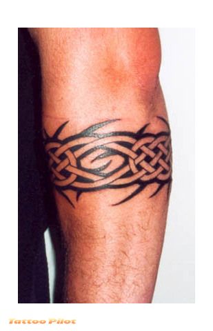 A generally accepted models are the tribal armband tattoos designs