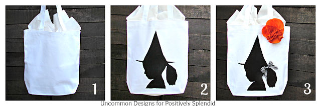 Create adorable Silhouette Treat Bags!