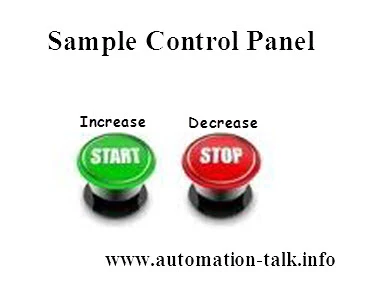 start stop control panel