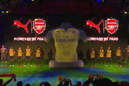 Arsenal Away Jersey 2015/2016 - Launch in Singapore 