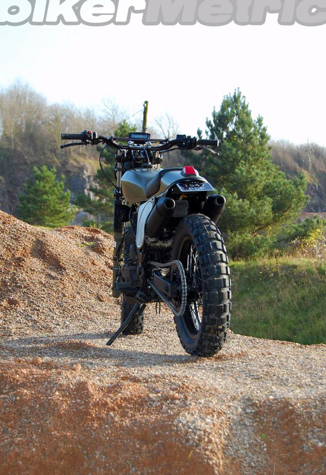 nx650 dominator custom tracker build | backtracker