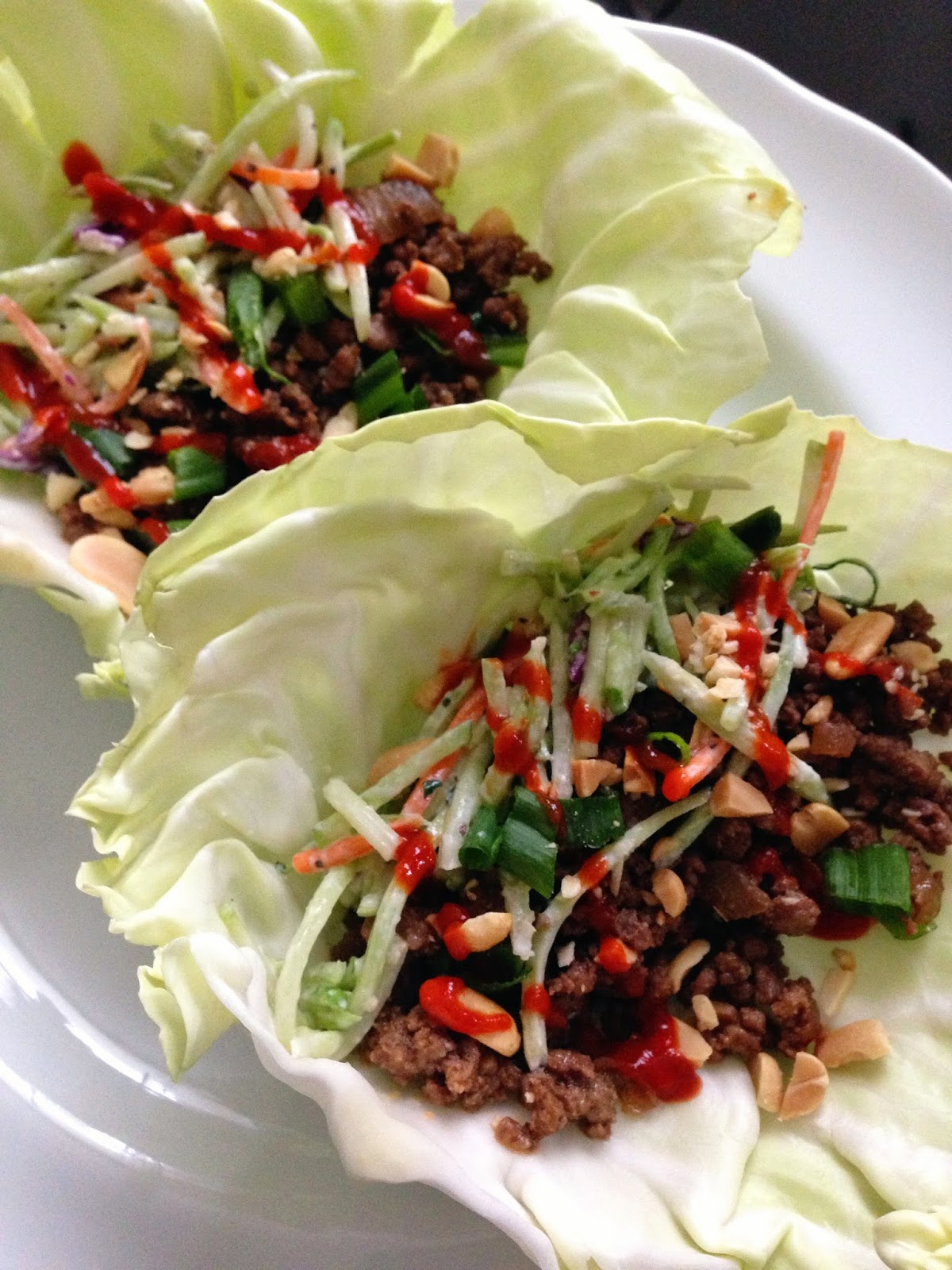 taylor made korean beef cabbage tacos with asian broccoli slaw