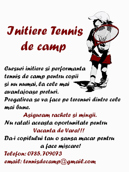 Initiere Tenis de Camp