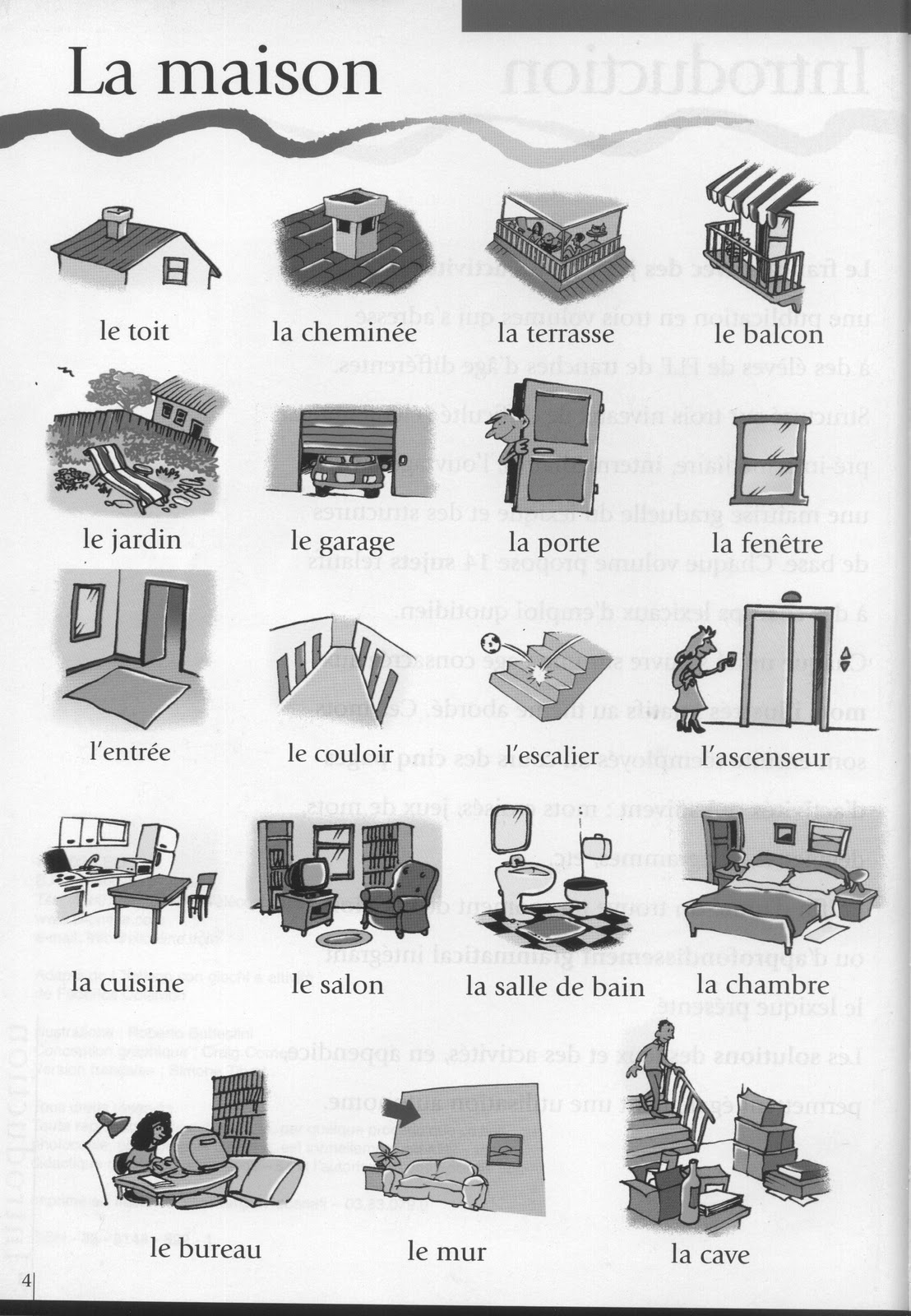 Français en ligne Ma chambre / Ma maison