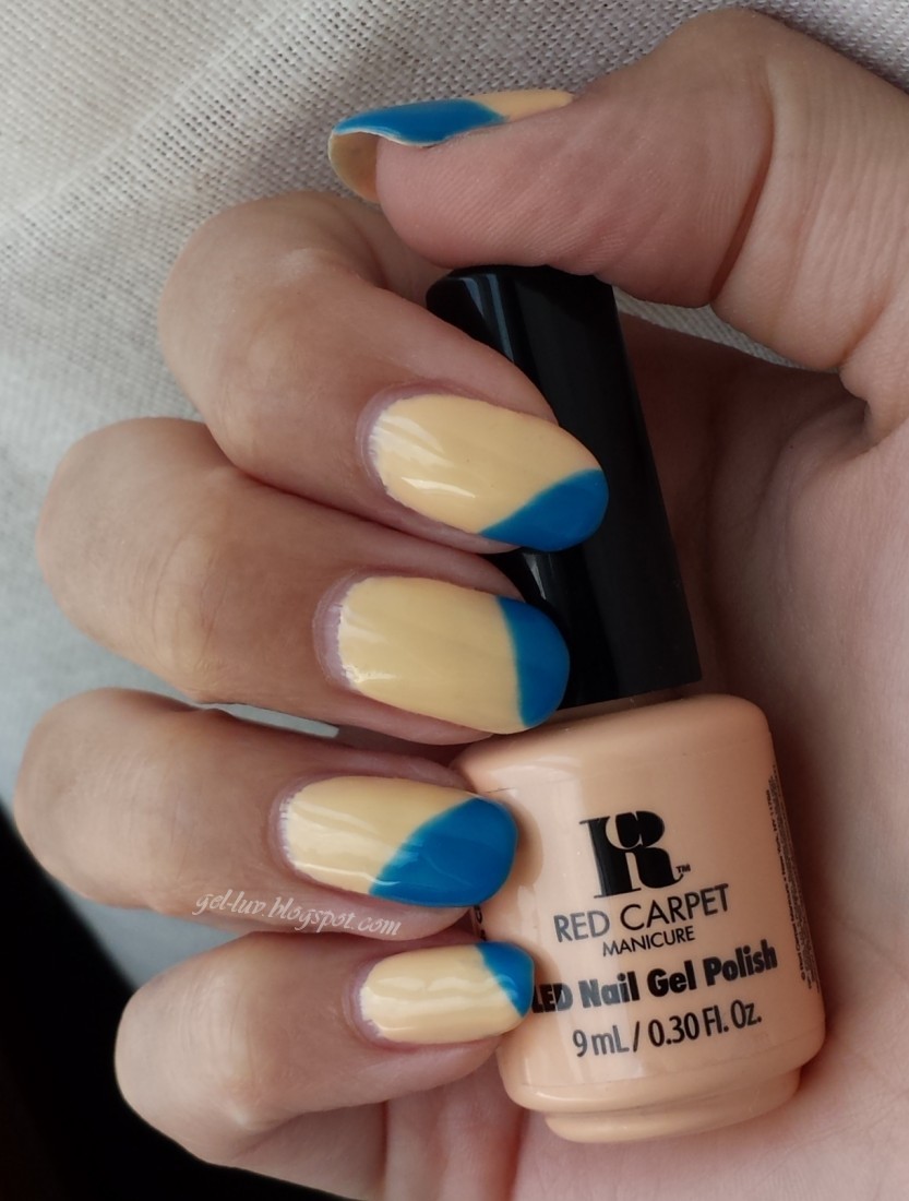 Gel Luv A Gel Polish Blog Red Carpet Manicure Peach Chiffon Fade Alert