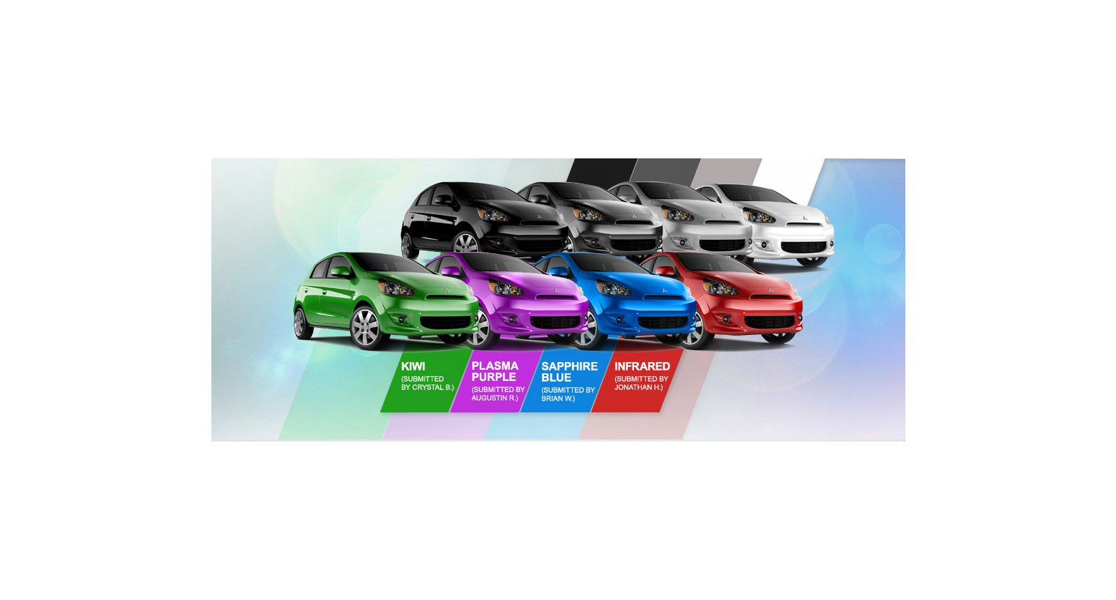 Interstate Mitsubishi News Name The 2014 Mirage Colors