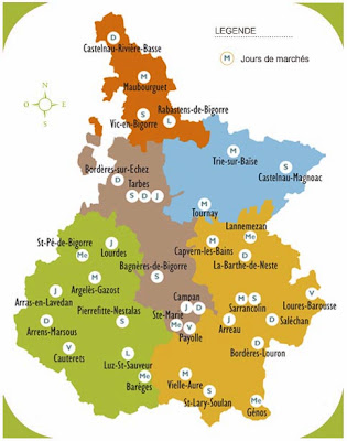 jours de marchés traditionnels des hautes pyrénées 