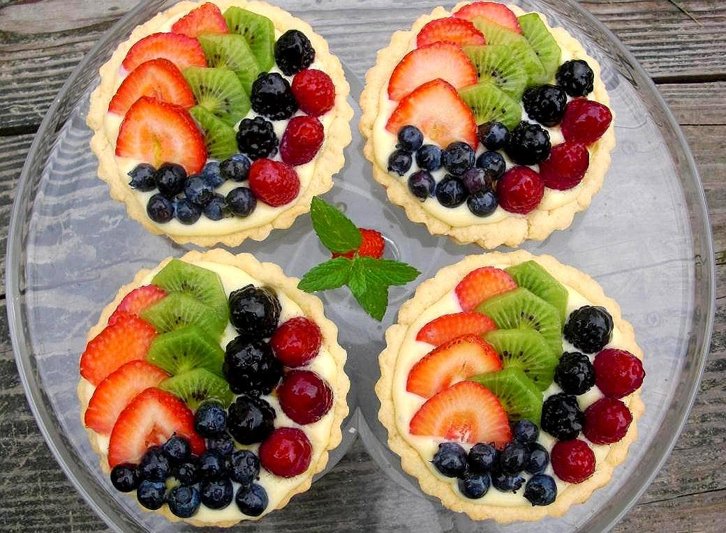 Kitchen and Chemistry Vanilla Custard Fruit Tart