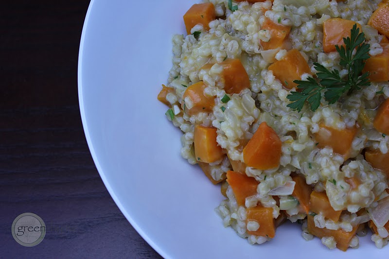 greenthyme Butternut Barley Risotto
