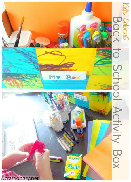back to school activity box toddler