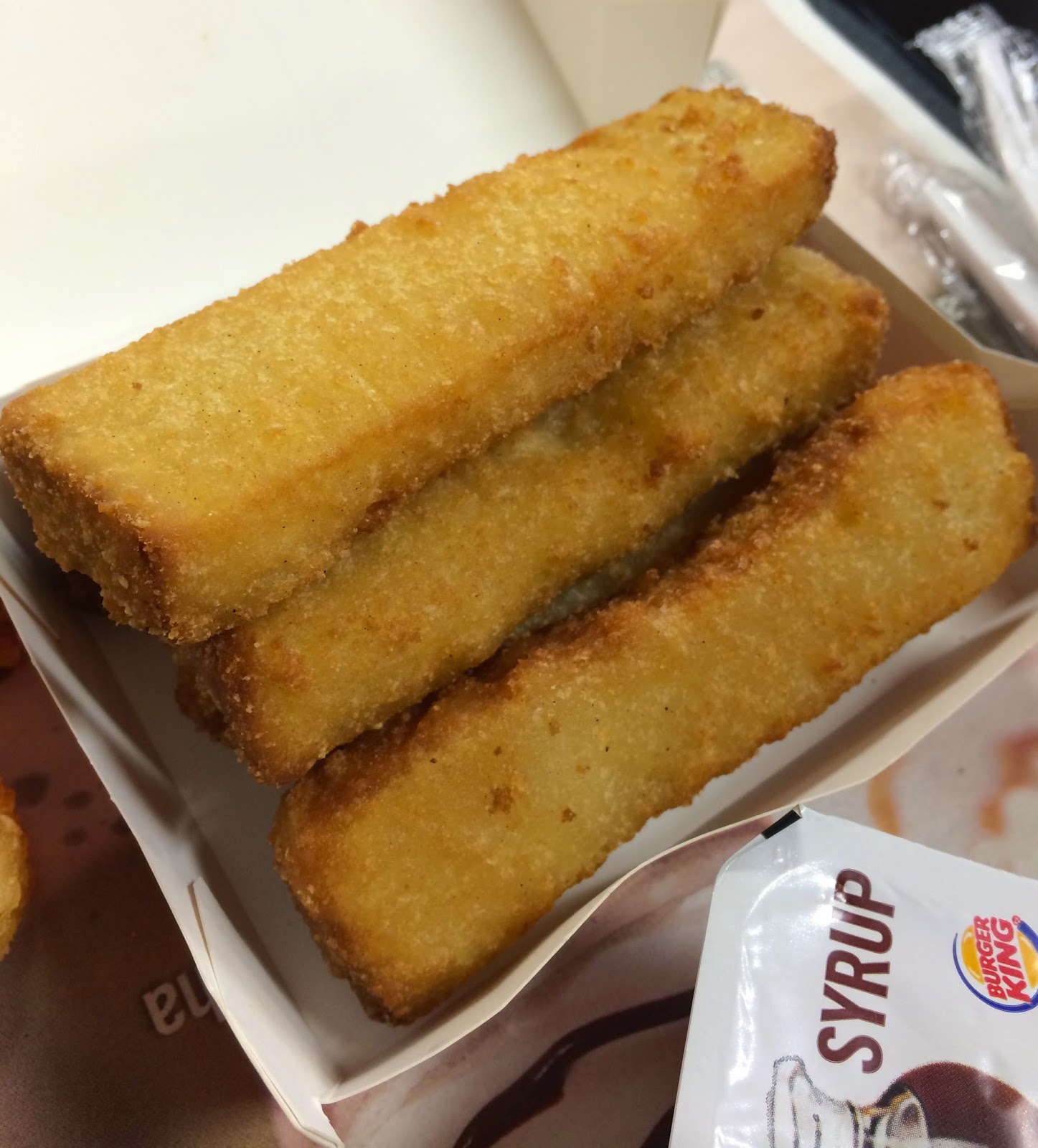 French Toast Sticks From Burger King / バーガーキングのフレンチトーストスティック I'm Made