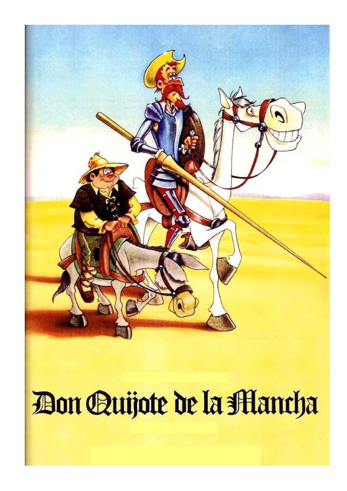 DON QUIJOTE DE LA MANCHA