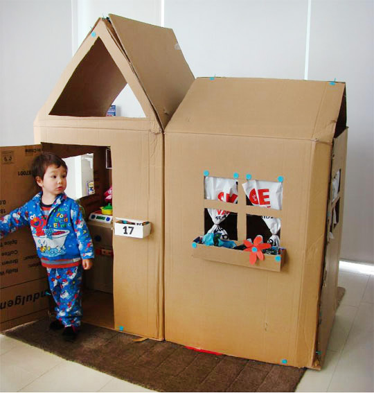 Cardboard Box Houses Cardboard Box Houses