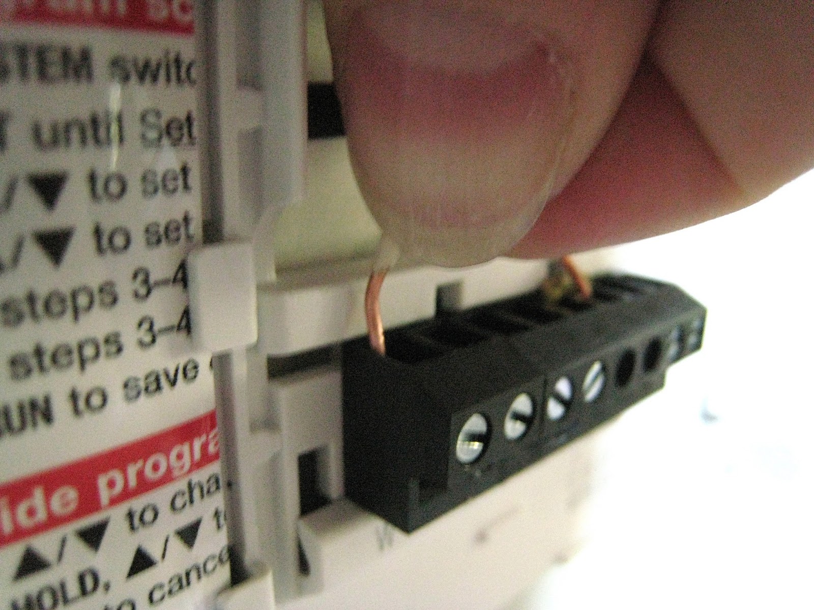 Rhody Life DIY Converting to Digital (Programmable) Thermostats