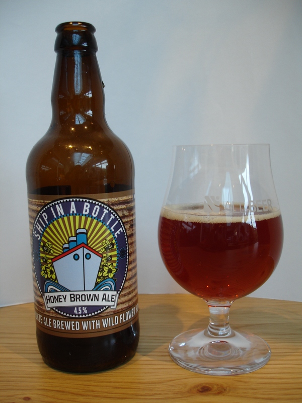 The Ormskirk Baron Ship In The Bottle Honey Brown Ale