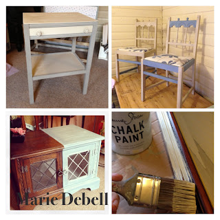 Annie Sloan Chalk Paint in action