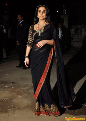 Click on the Image for Larger View Vidya Balan arrives for the Filmfare Awards at Yash Raj Studio Mumbai_FilmyFun.blogspot.com