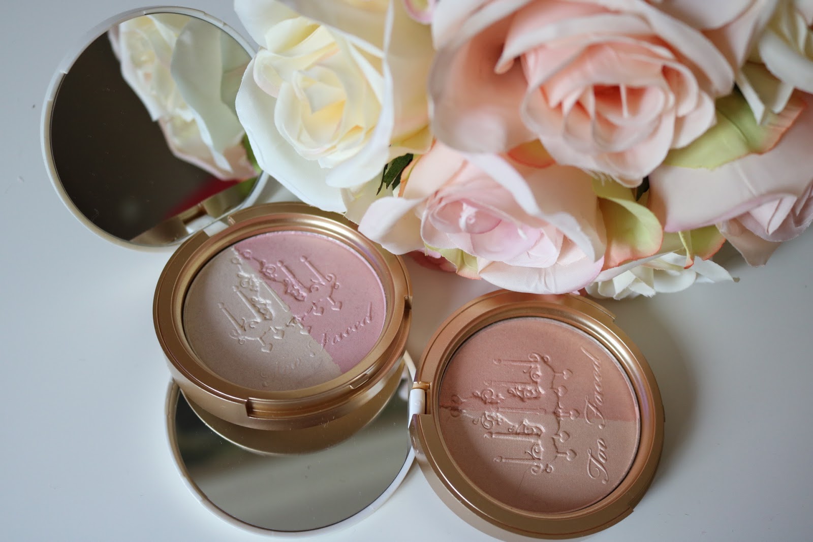 Too Faced Candlelight Glow Highlighting Powder Duo I Am Fabulicious