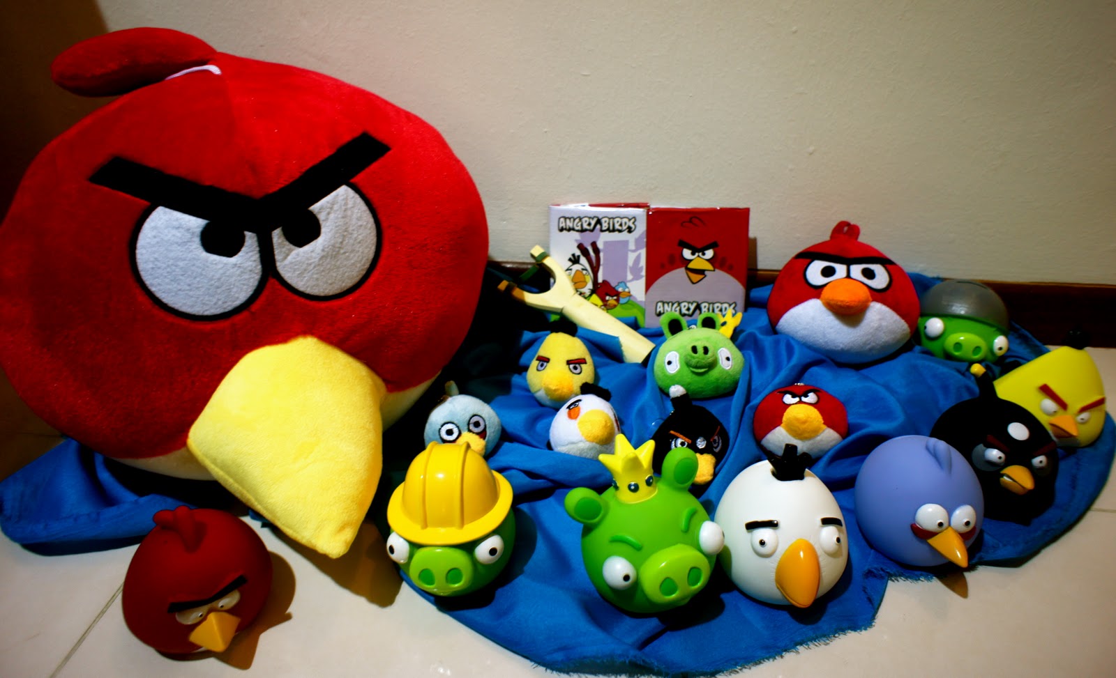 angry birds plush set