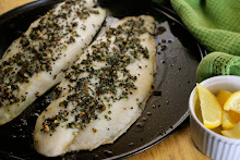 Baked Swai with Lemon Balm Gremolata