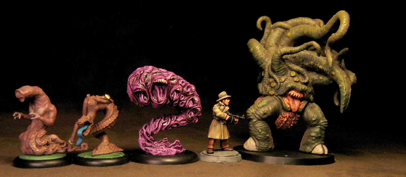 Cthonian Miniature Cthulhu Lovecraft FFG Mansions of Madness Arkham Horror 
