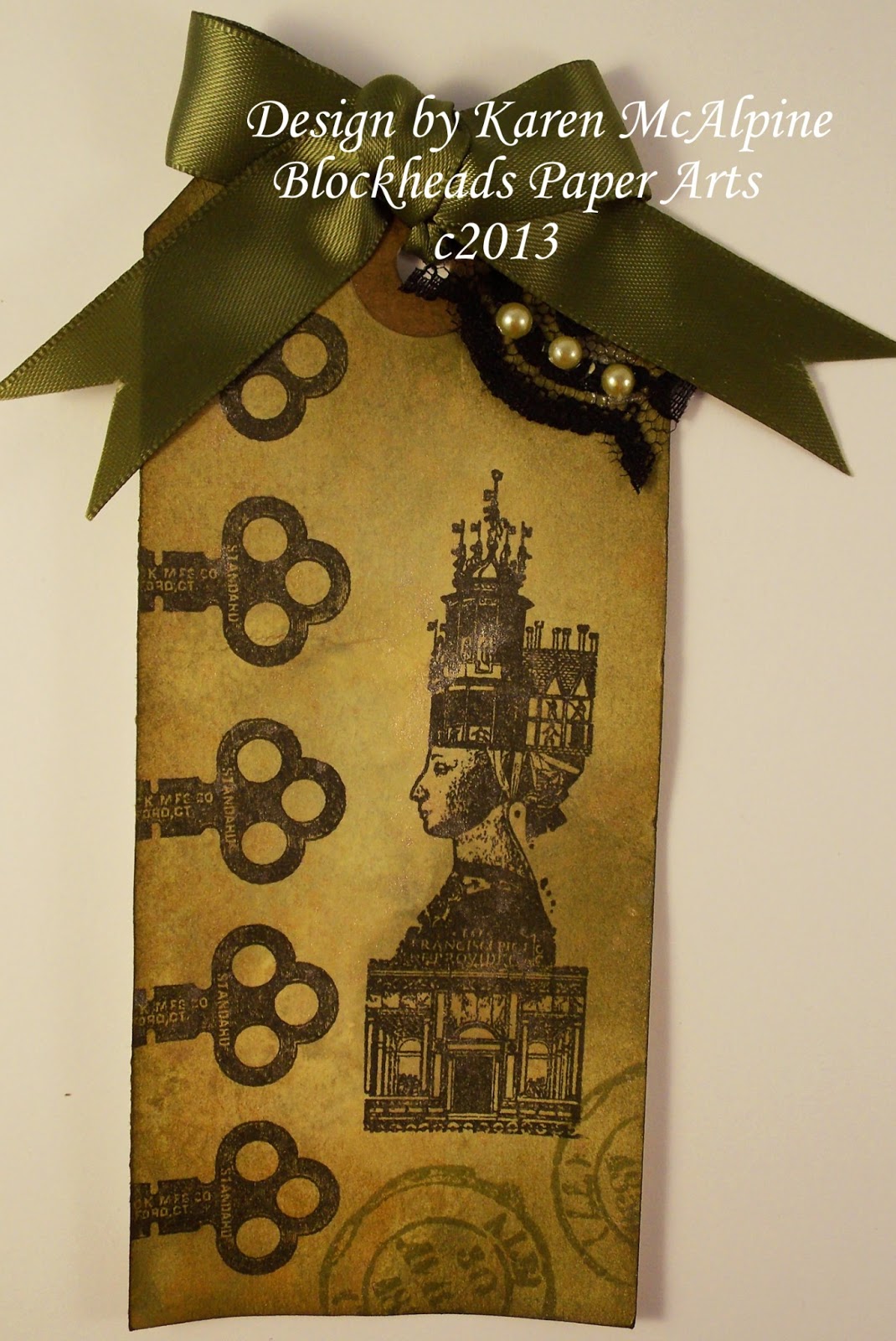 Dreaming and Creating Dreamy Tags with Paper Artsy Stamps