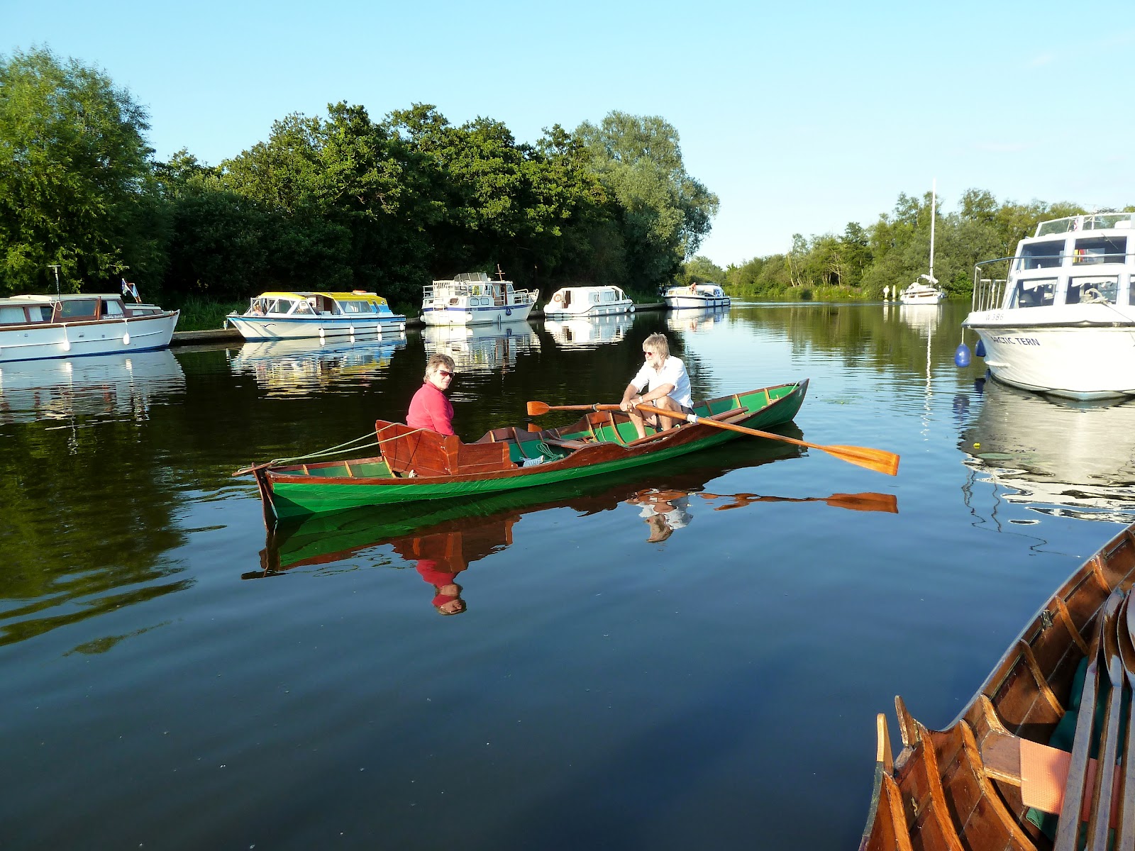 Norfolk Skiff Club Explore the Broads. Barton Broad