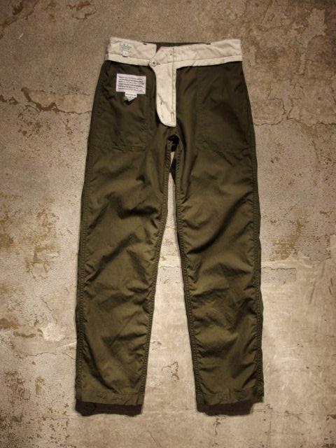 FWK by Engineered Garments Fatigue Pant in Olive Poplin Fall/Winter 2014 SUNRISE MARKET