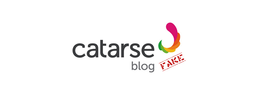 Fake Catarse blog