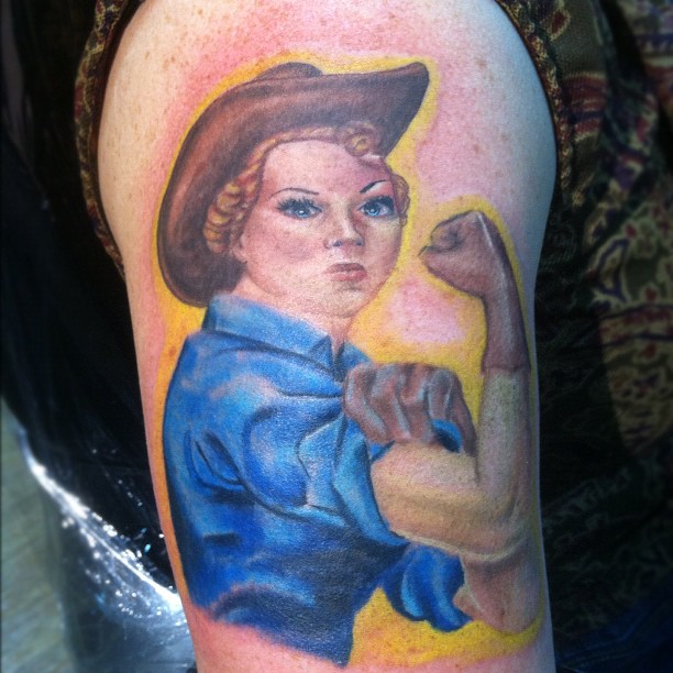 An Image of Grace Horses are not like potato chips. Tattoos are!