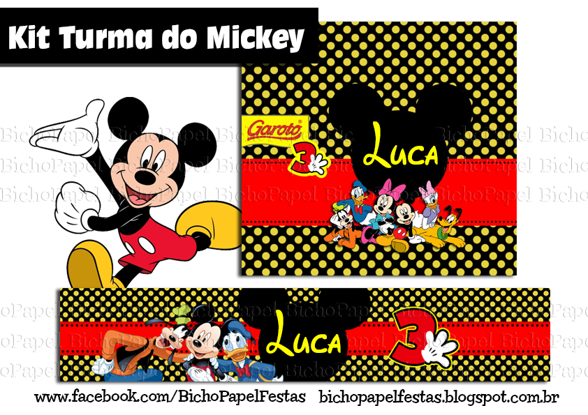 Kit Festa do Mickey 